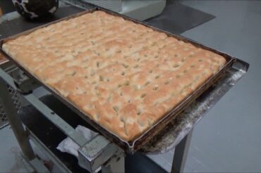 Focaccia (the original), Genoa, Liguria, Italy, Europe