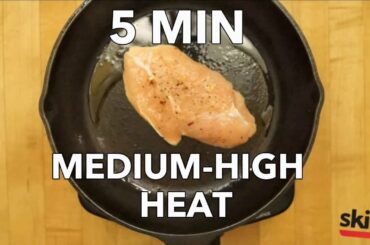 Italian-Herb Chicken with Mushrooms & Rice | Skillit Cooking: Simple, Easy Recipes