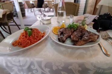 First good looking diner in Italy