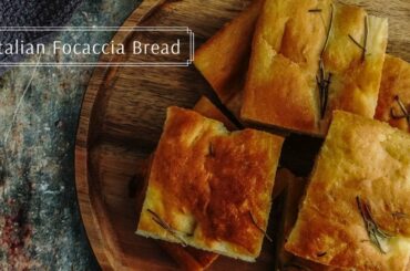 Italian Focaccia Bread | ASMR Cooking | Ricetta Focaccia