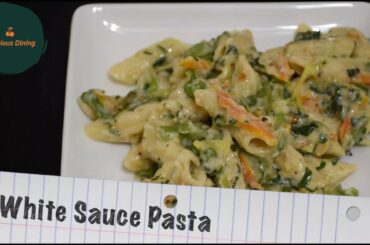 Italian White Sauce Pasta Recipe in Tamil | வைட் சாஸ் பாஸ்தா