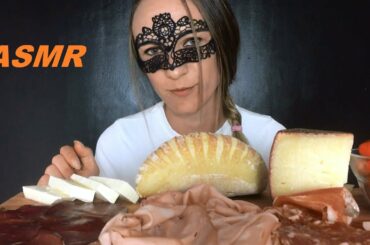 ASMR ITALIAN FOOD (Mortadella, Prosciutto Crudo, Salame Napoli, Cheese & Panino) MUKBANG Eating Show