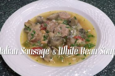 Italian Sausage & White Bean Soup - Instant Pot