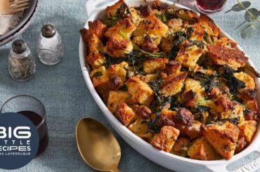 Sausage & Broccoli Rabe Stuffing | Big Little Recipes