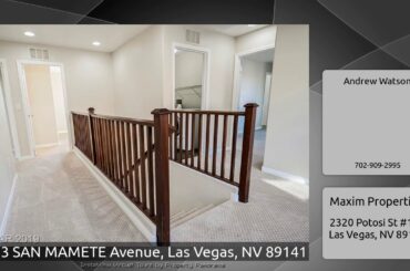 3193 SAN MAMETE Avenue, Las Vegas, NV 89141