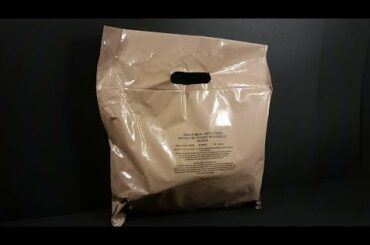 2018 British Single Meal Ration Pack MRE Review Meal Ready to Eat Taste Testing