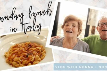 Epic Lunch in Italy and Nonna's secret to 56 years of marriage!
