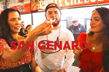 San Genaro Italian American food fest!