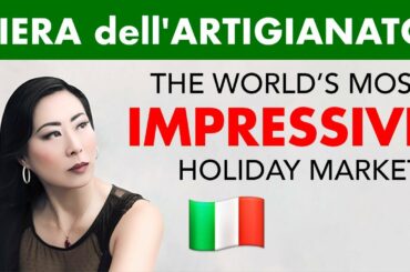 (9) MILAN, ITALY | FIERA dell'ARTIGIANATO (WORLD's MOST IMPRESSIVE HOLIDAY MARKET!)