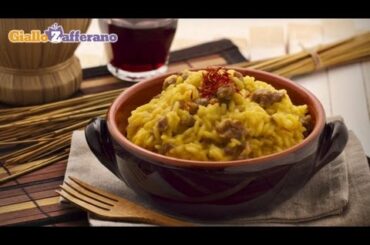 Sausage risotto - Italian recipe