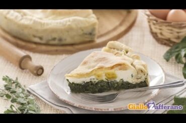 Torta pasqualina ( savory Easter pie ) - Italian recipe