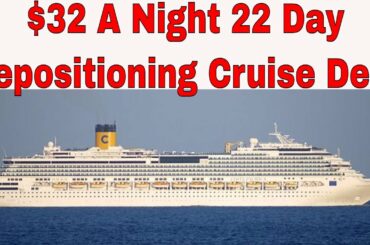 2018 Repositioning Cruise Deal $32/nt Costa Pacifica from Savona Italy to Guadeloupe