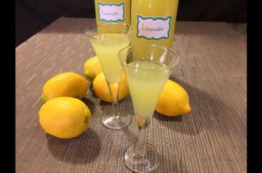 Homemade Limoncello Liqueur Recipe - Great Italian Liqueur! - Episode #297