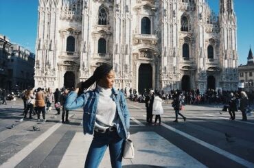 MOVING TO ITALY| FIRST WEEK IN MILAN, EATING PIZZA, SHOPPING, DUOMO, LEARNING ITALIAN