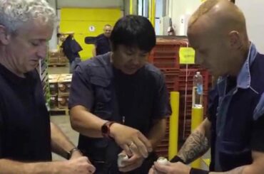 Italians eating (Balot) Dino & Nicola