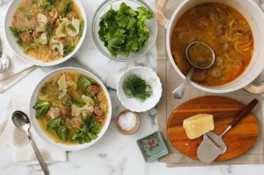 Shortcut Italian Wedding Soup - Martha Stewart