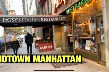 (4K60) Walking NYC: Discovering Restaurants Midtown Manhattan