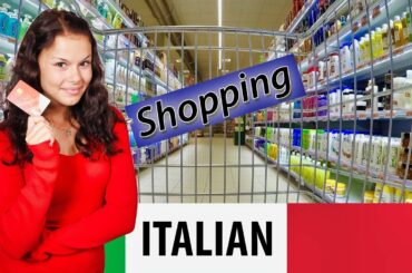 Learn Italian for Beginners | Lesson buy food | English-Italian