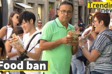 Florence Bans Eating in Public | Tourists Face Fines of up to €500