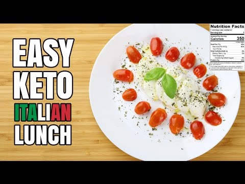 Quick and Easy Keto Lunch Recipe (Italian Caprese, No Cooking, Ready in 2 min) Quick and Easy Keto Lunch Recipe (Italian Caprese, No Cooking, Ready in 2 min)