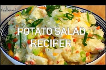 How To Make World's Best Potato Salad Potato | Chef Ricardo Cooking.com