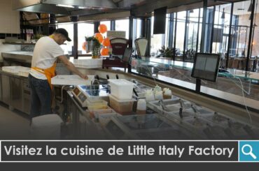 Découvrez la cuisine de Little Italy Factory avec Jean-Denis VANHOUTTE