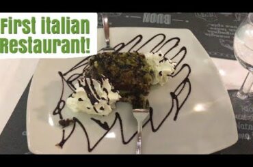 Eating At Our First REAL Italian Restaurant! (Rome) 🇮🇹