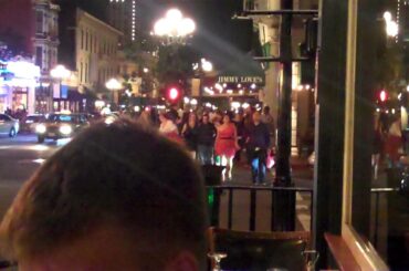 Eating Delicious Italian food, Downtown San Diego, California; HD