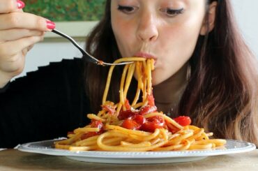 ASMR EATING SOUNDS | REAL ITALIAN PASTA