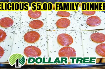 Dollar Tree $5.00 Family Dinner - WHAT ARE WE EATING? - The Wolfe Pit