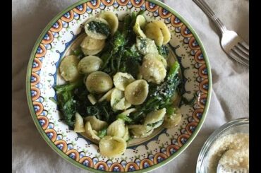 Orecchiette Pasta with Broccoli Rabe - Marco's Urban Kitchen