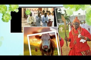 Oba Ewuare of Benin eating dead Benin girl money from Italy