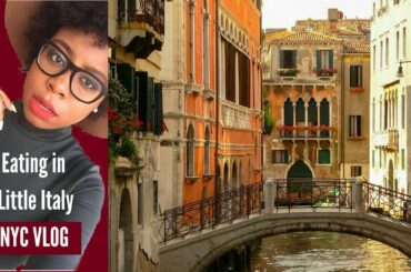 Eating Italian food in Little Italy 🇳🇱 l La Bella Vita and Caffe Palermo