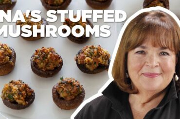 Barefoot Contessa Makes Sausage-Stuffed Mushrooms | Food Network