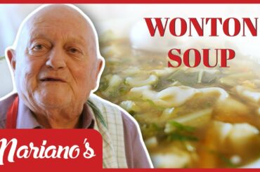 Wonton Soup - Mariano's Cooking