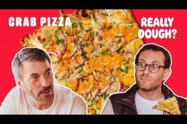 Crab Pizza: Dip or Pizza? || Really Dough?