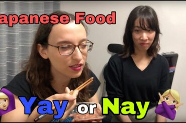 [Food Reaction] An Italian Girl Tries Japanese Food