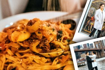 MUST TRY Italian NYC dining + DIY engagement photos! | NYC VLOG #2