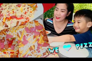 GUMAWA KAMI PIZZA (NASUNOG YUNG AKIN hahaha)