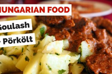 Hungarian Food - Eating Goulash and our favorite Hungarian cuisine in Budapest, Hungary
