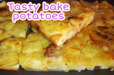 Filipina life in Italy: TASTY BAKE POTATOES / SUPER EASY / MY VERSION