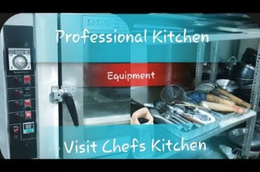 1st |Vlog| Introduce Professional Chef |Kitchen| Equipments And Recipes