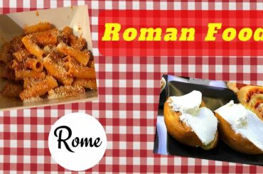 What to eat in Rome.  5 recommendations!