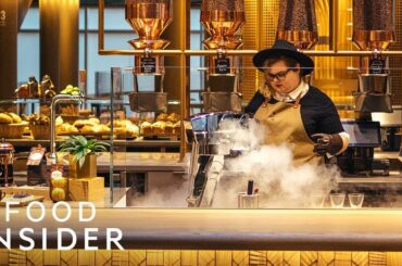 The World’s Biggest Starbucks Just Opened In Chicago | Line Around The Block