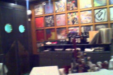 Eating at some restaurant in Venice Italy