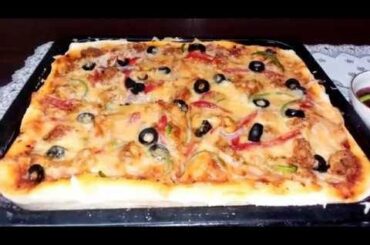 Mind Blowing pizza recipe_ fusion pizza recipes_  Deep Dish Pizza Recipe_ Home Made Pizza