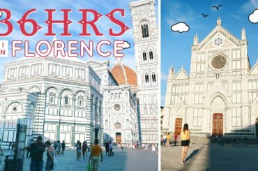 EUROPE TRAVEL VLOG #26: 36 Hours in Florence - Walking in the Footsteps of Da Vinci & Michelangelo
