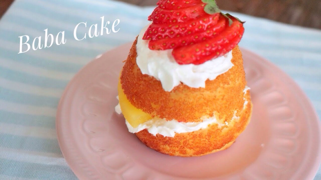 Super Fluffy Italian Baba cake Super Fluffy Italian Baba cake