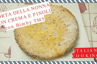 TORTA AI PINOLI video ricetta - ITALIAN COOKING TIME - BIMBY TM5