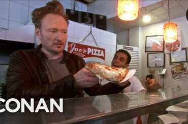 Conan Makes NYC Pizza - CONAN on TBS